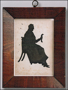 Silhouette of Chief Justice John Marshall