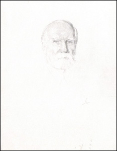 Chief Pencil Sketch of Charles Evans Hughes, c. 1939-1941